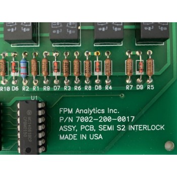 FPM Analytics Inc. 7002-200-0017 SEMI S2 Interlock PCB